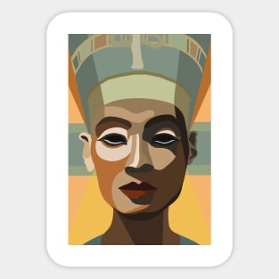 Nefertiti Sticker